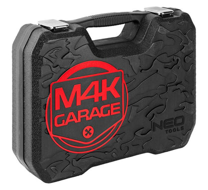 Neo M4K garage værktøjssæt med 90 dele