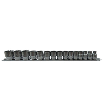 Magnusson 3/8'' topnøglesæt, 15 dele