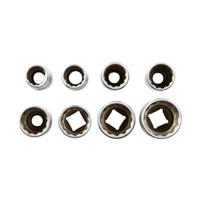 Magnusson lange topnøglesæt 3/8'' 8 dele