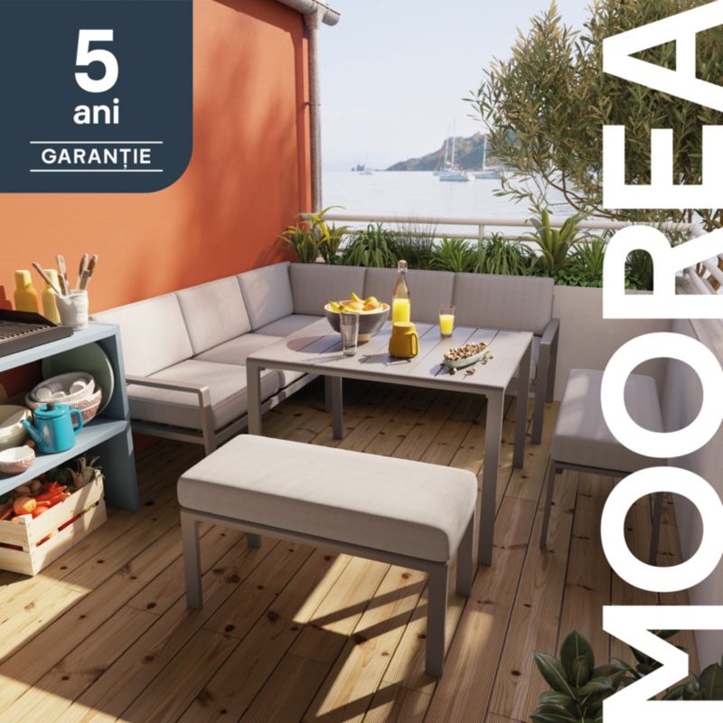 GoodHome Moorea spisegruppesæt