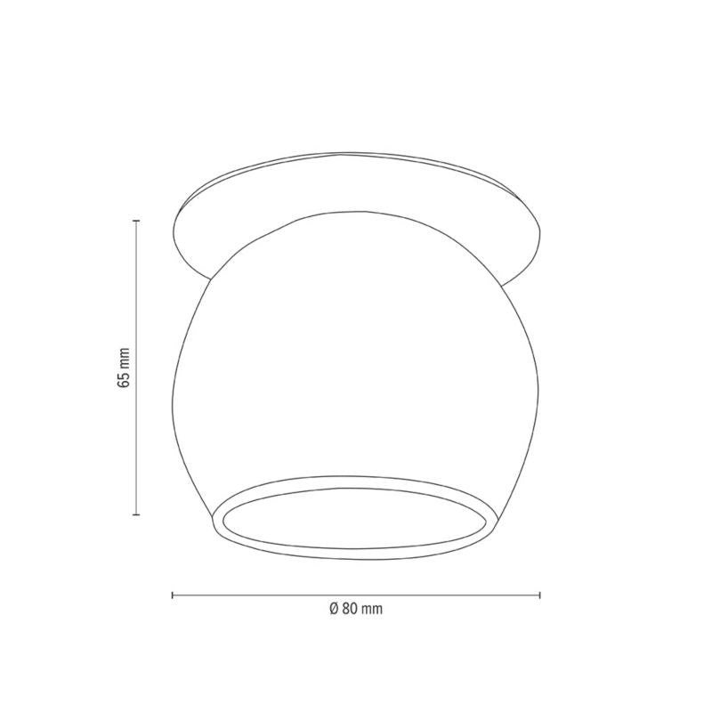 SPOT Light Sæt med 3 Loftspots 3xG4 LED 2,3W med Driver i Krom og Hvid, 3 stk.