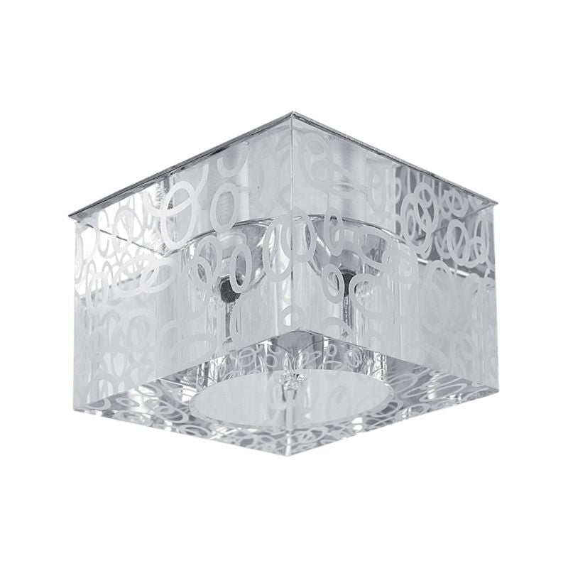 SPOT Light sæt med 3 loftspots 3xG4 LED 2,3W med driver, transparent glas, polsk producent