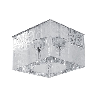 SPOT Light sæt med 3 loftspots 3xG4 LED 2,3W med driver, transparent glas, polsk producent
