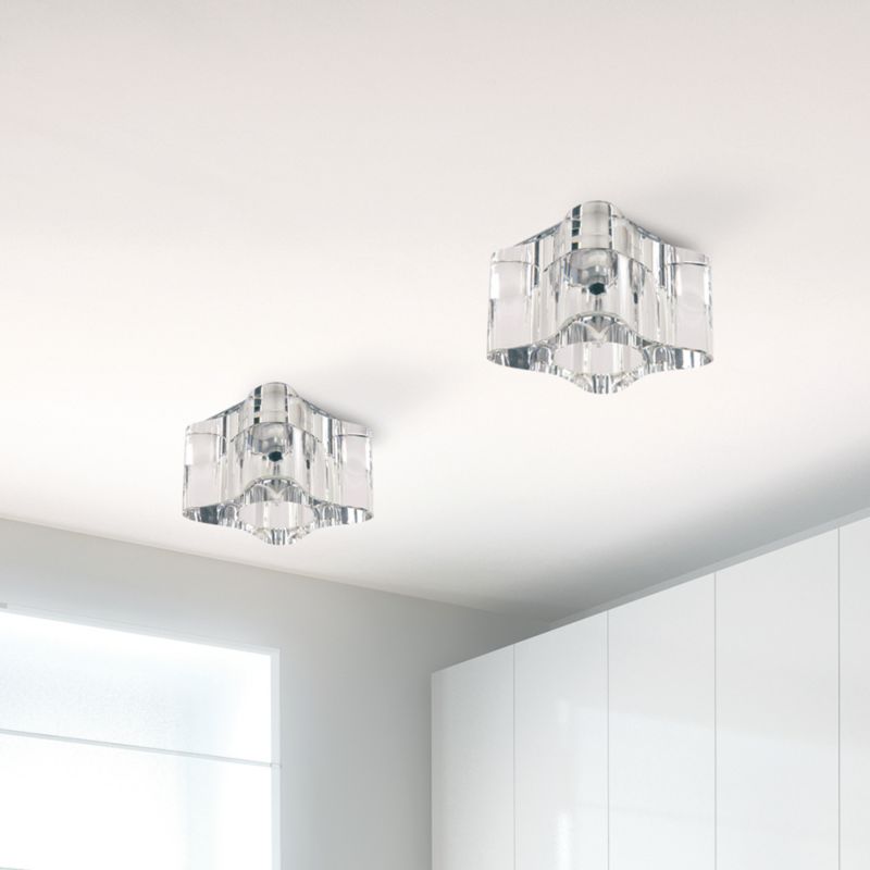 SPOT Light Sæt med 3 loftspots 3xG4 LED 2,3W med driver, transparent glas, polsk producent, 3 stk.