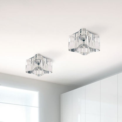 SPOT Light loftspotsæt 3xG4 LED 2,3W med driver, transparent glas, polsk producent, 3 stk.