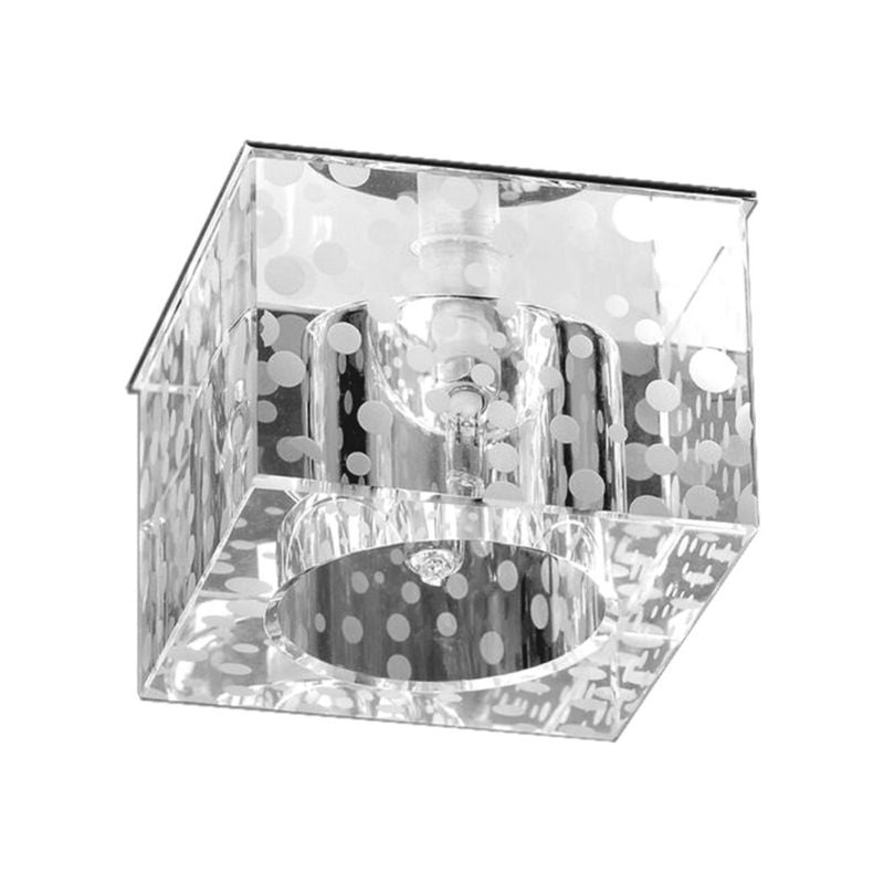 SPOT Light loftspotsæt 3xG4 LED 2,3W med driver, transparent glas, polsk producent, 3 stk.