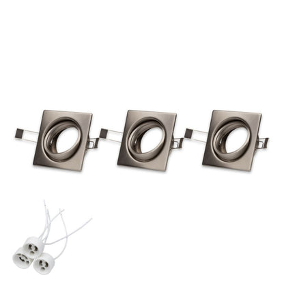 SPOT Light loftspotsæt 3xGU10 Max. 50W satin, polsk producent, 3 stk.