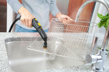 Sæt med runde messingbørster til Karcher