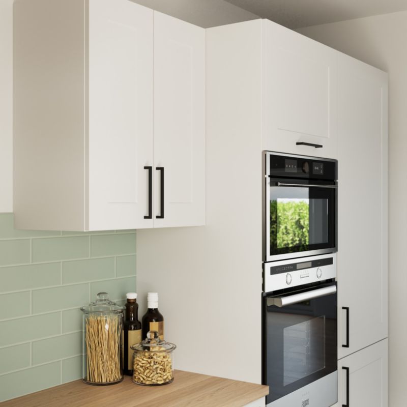 Udskiftelige paneler til GoodHome Artemisia skab 57 x 201 cm classic hvid