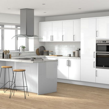 Udskiftningspaneler til højt skab GoodHome Stevia 57 x 219 cm i creme