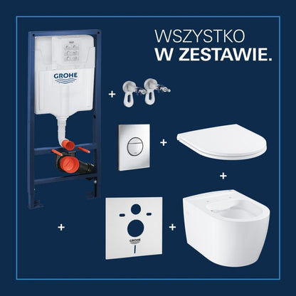 Toiletsæt Grohe Solido Sail Start 5-i-1 Krom