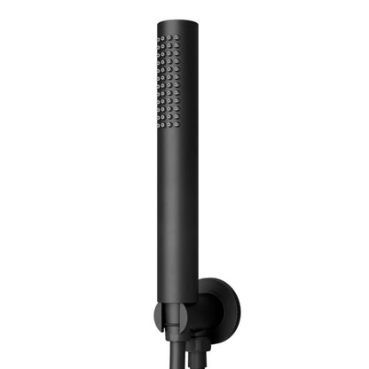 Indbygningsbrusesæt Owens Mat Sort 25 cm