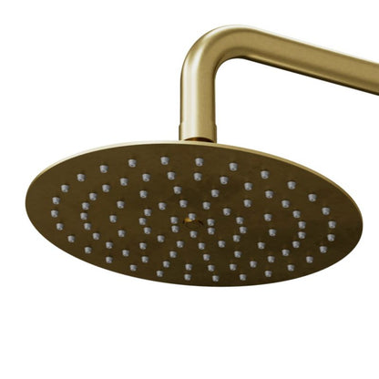 Indbygningsbrusesæt Owens Guld 18 cm | 5059340725802