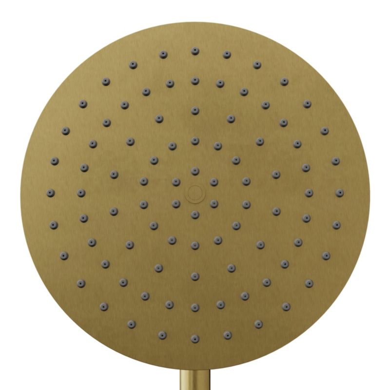 Indbygningsbrusesæt Owens Guld 18 cm | 5059340725802