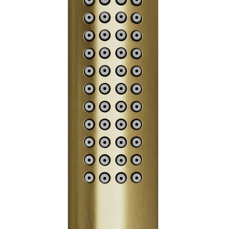 Indbygningsbrusesæt Owens Guld 18 cm | 5059340725802