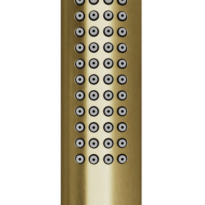 Indbygningsbrusesæt Owens Guld 18 cm | 5059340725802