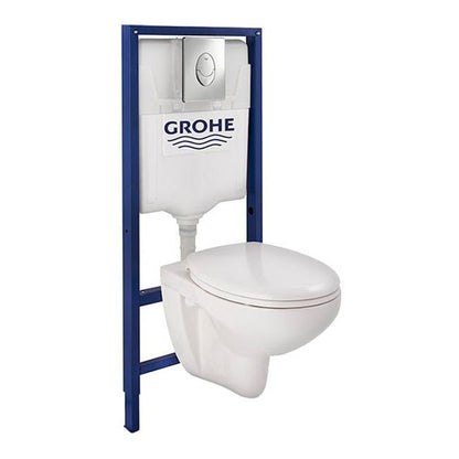 Toiletsæt Grohe Geo Rimless med Softclose Sæde Hvid