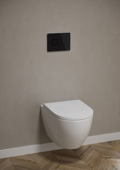 Toiletsæt Indbygget Væghængt Cersanit Zen Pro Cleanon Vortex med Indbygningscisterne 5901771118886