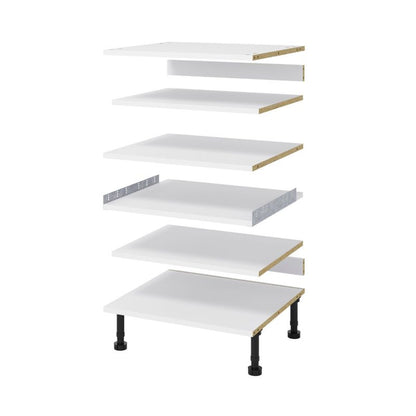 GoodHome Innovo 60 cm sæt med hylder til indbygningsskab til hårde hvidevarer