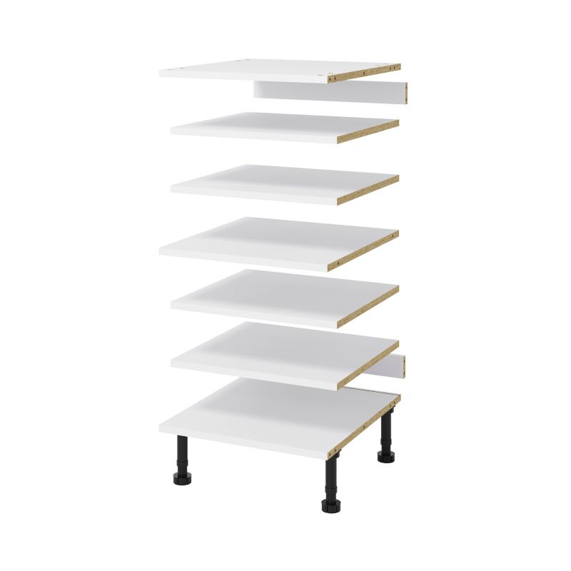 GoodHome Innovo 50 cm sæt med hylder til kolonne-skab