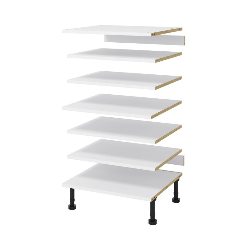 GoodHome Innovo 60 cm sæt med hylder til kolonne-skab