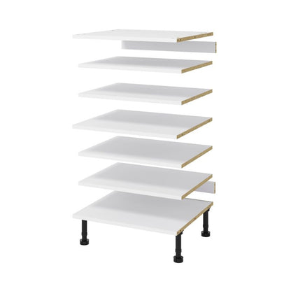 GoodHome Innovo 60 cm sæt med hylder til kolonne-skab