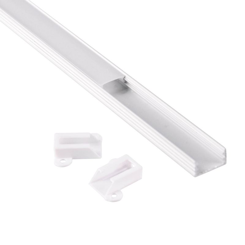 LED-profil Polux 1 m Hvid