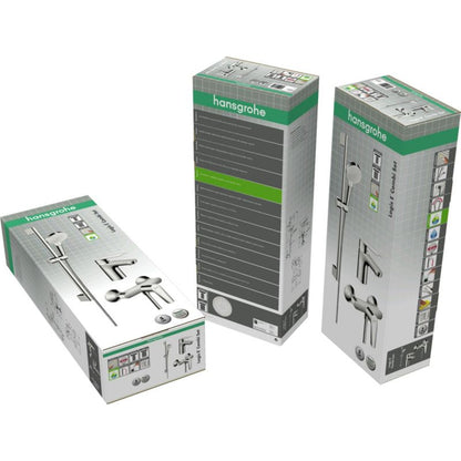Brusesæt 3-i-1 Logis EcoSmart Krom 669 mm | 4059625800355