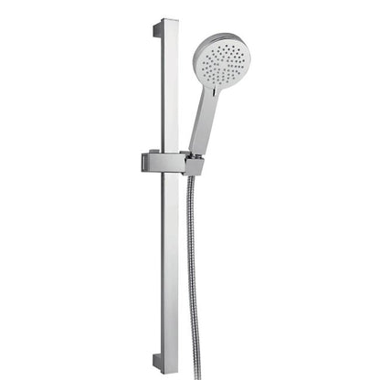 Brusesæt 3-Funktion Krom 65 cm Stang 150 cm Slange