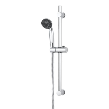 GoodHome Blyth 1-funktions brusebatteri i krom