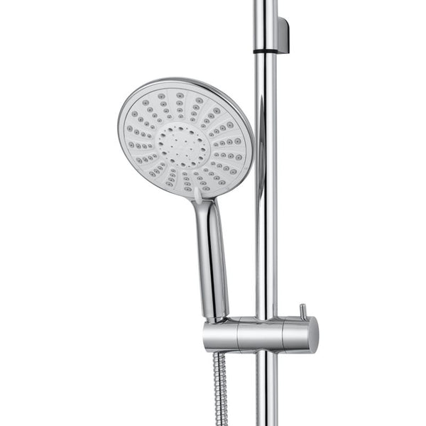 Brusesæt 5-Funktion Krom 75 cm Stang 150 cm Slange