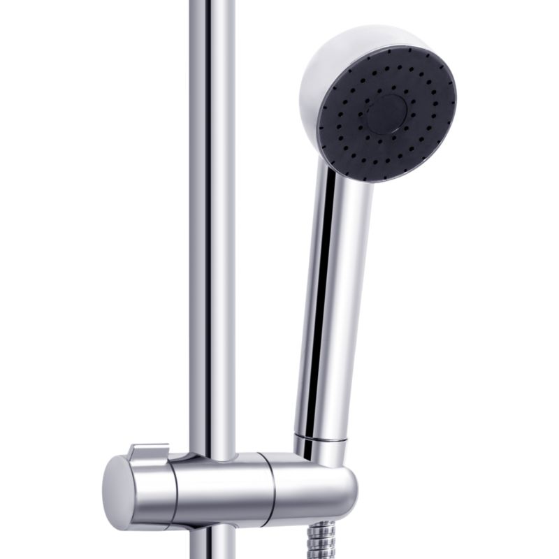 Brusesæt 1-Funktion Krom 58 cm Stang 150 cm Slange