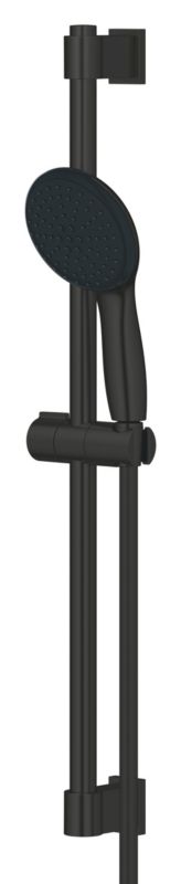 Grohe Vitalio Comfort 110 3-funktions sort brusesæt