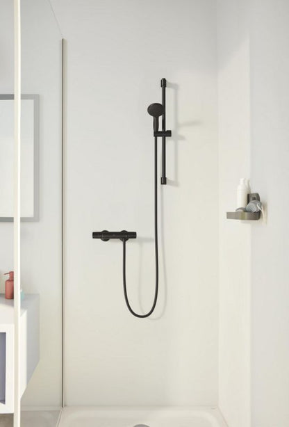 Grohe Vitalio Comfort 110 3-funktions sort brusesæt