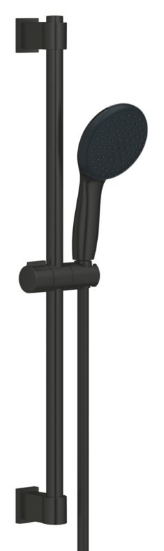 Grohe Vitalio Comfort 110 3-funktions sort brusesæt