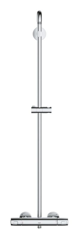 Termostatisk Brusesæt med 310 mm Hovedbruser og Håndbruser Krom