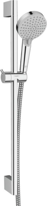 Brusesæt på Stang 2-Funktion Krom 160 cm Slange
