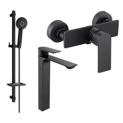 Mexen Alexa DQ40 sort brusesæt 1 sæt