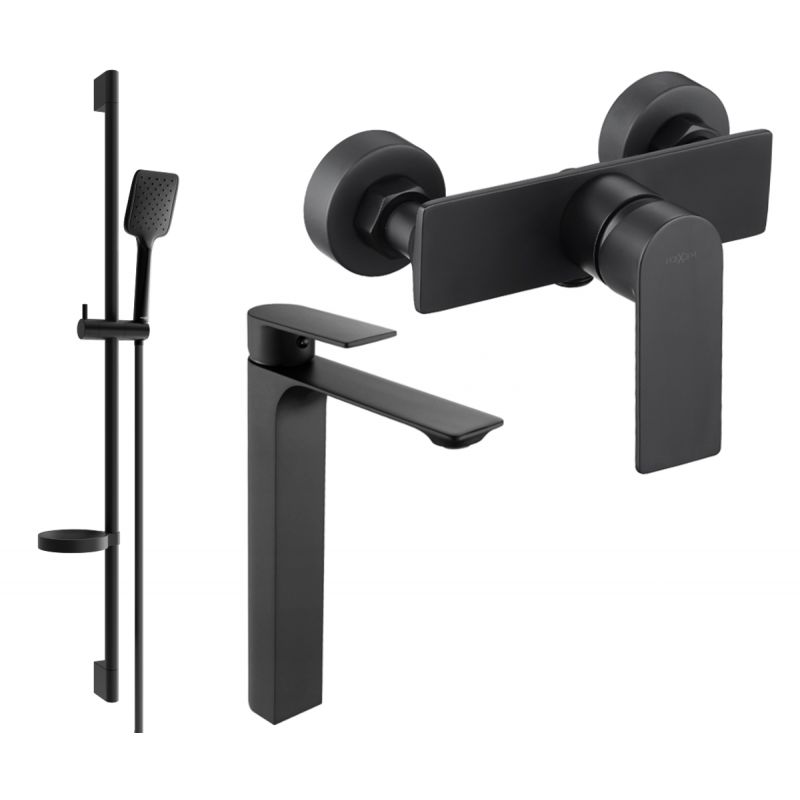 Mexen Alexa DS62 sort brusesæt 1 sæt