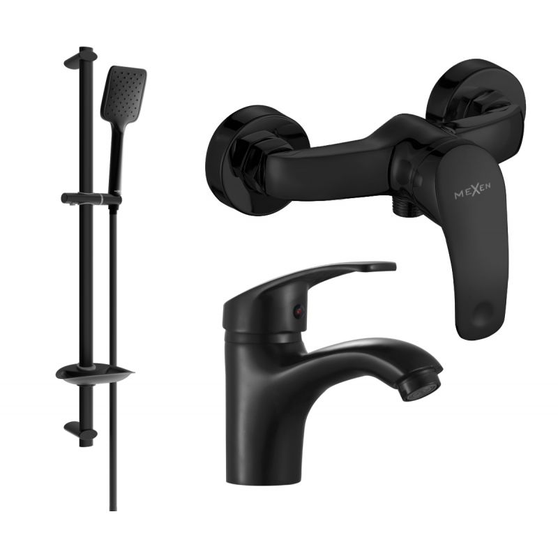 Mexen Fabia DB62 sort brusesæt 1 sæt