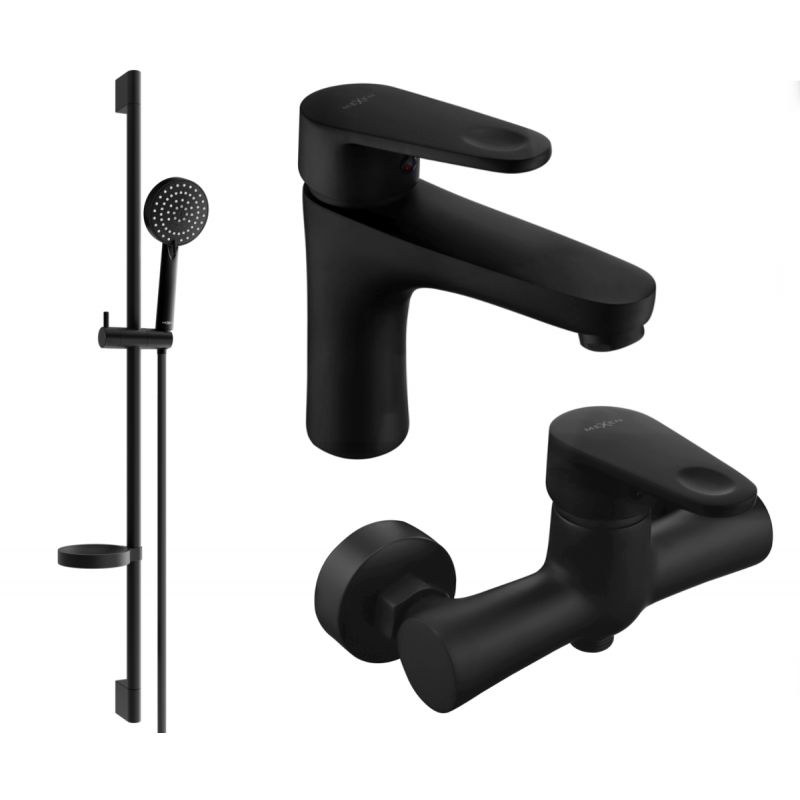 Mexen Kama DS75 sort brusesæt 1 sæt