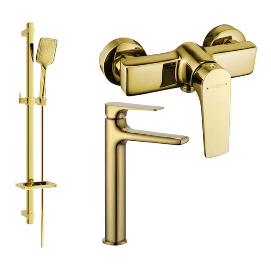 Mexen Lynx DQ62 brusesæt i guld, 1 sæt