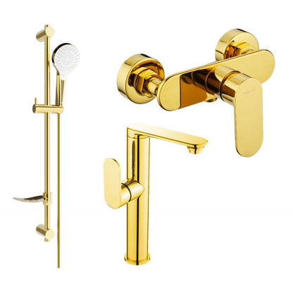 Mexen Milo DF05 guldsæt til bruser 1 sæt