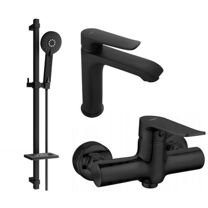 Mexen Pecos DQ40 sort brusesæt 1 sæt