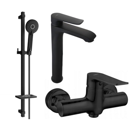 Mexen Pecos DQ40 sort brusesæt 1 sæt