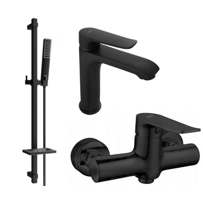 Mexen Pecos DQ72 sort brusesæt 1 sæt