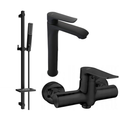 Mexen Pecos DQ72 sort brusesæt 1 sæt