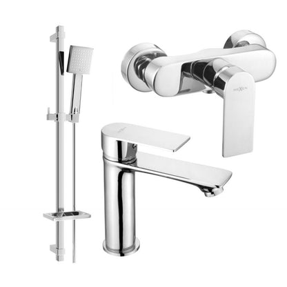 Mexen Royo DQ45 brusesæt i krom, 1 sæt