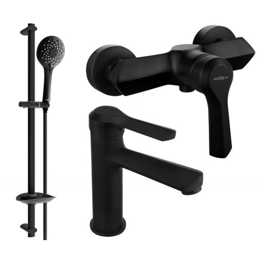 Mexen Sabre DB74 sort brusesæt 1 sæt