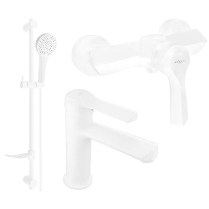 Mexen Sabre DF05 hvidt brusesæt 1 sæt